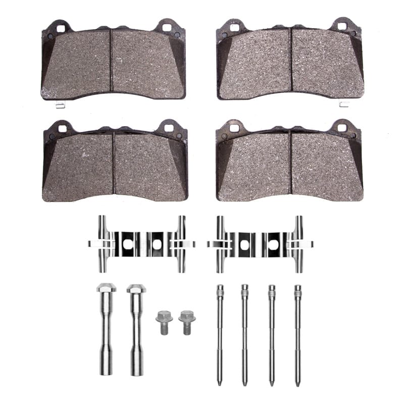 DFC — DFC 5000 Advanced Pads - Low-Metallic and Hardware Kit