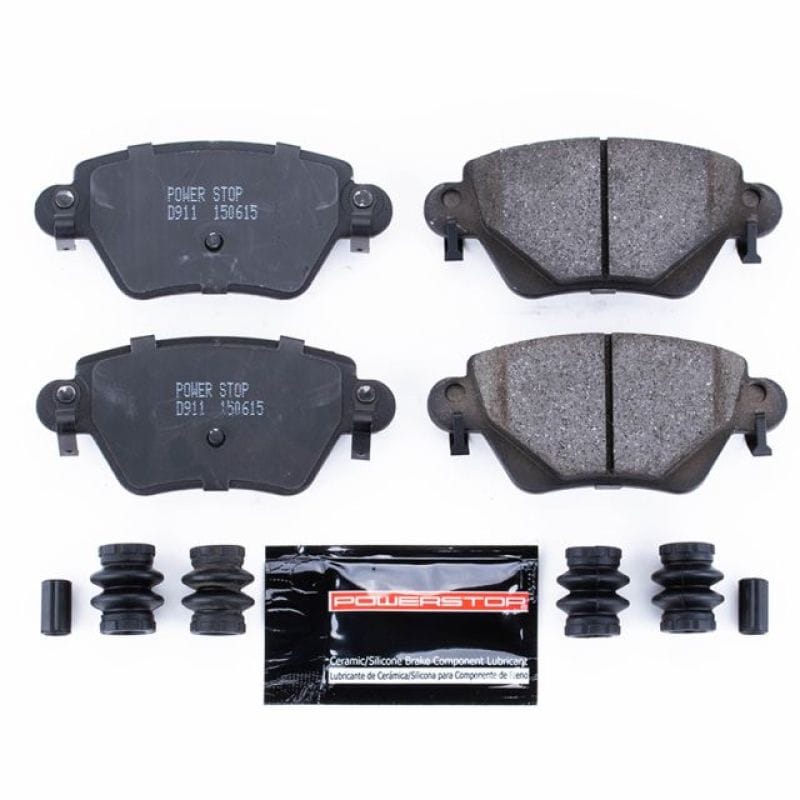 PowerStop — PowerStop - Z23 Daily Driver Carbon-Fiber Ceramic Brake Pads with Hardware Kit