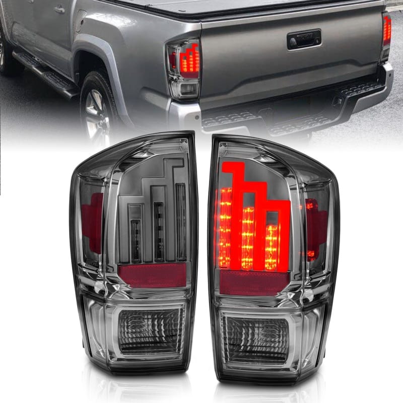 ANZO — ANZO 2016-2017 Toyota Tacoma LED Taillights Smoke
TailLightSet