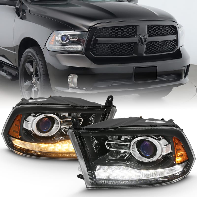 ANZO — ANZO USA Projector Headlights W/ Halo
Projector Headlight Set w/Halo