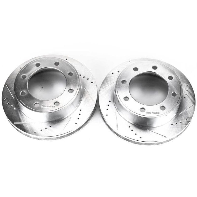 PowerStop — PowerStop Evolution Performance Drilled, Slotted & Plated Brake Rotor Pair