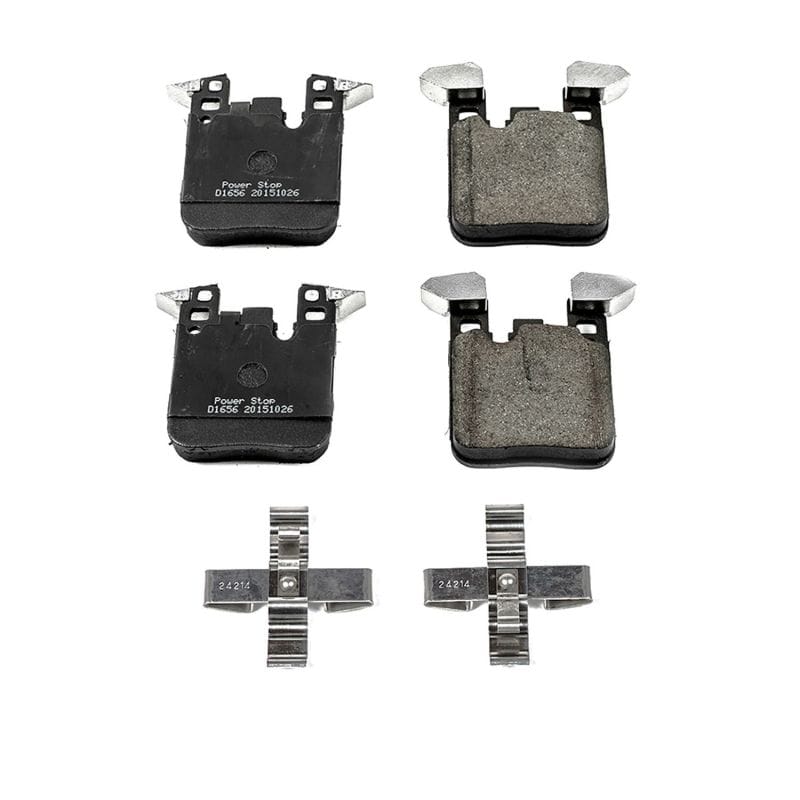 PowerStop — PowerStop - Z17 Low-Dust Ceramic Brake Pads with Hardware