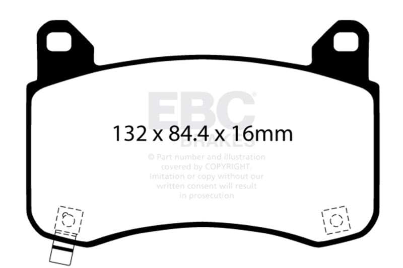 EBC — Yellowstuff Street And Track Brake Pads
