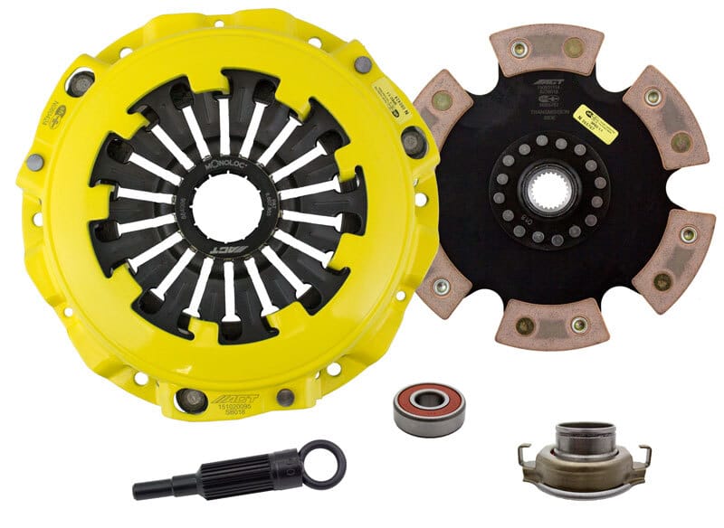 ACT — ACT Heavy Duty Race Rigid 6 Pad Clutch Kit with Monoloc