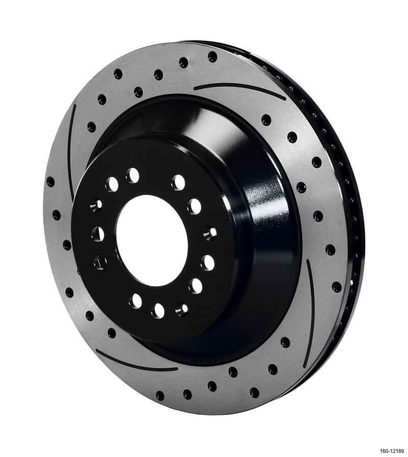Wilwood — ROTOR1288-110BU306R175LNGXXXXR 5x4.50/4.75,SRP,BLACK