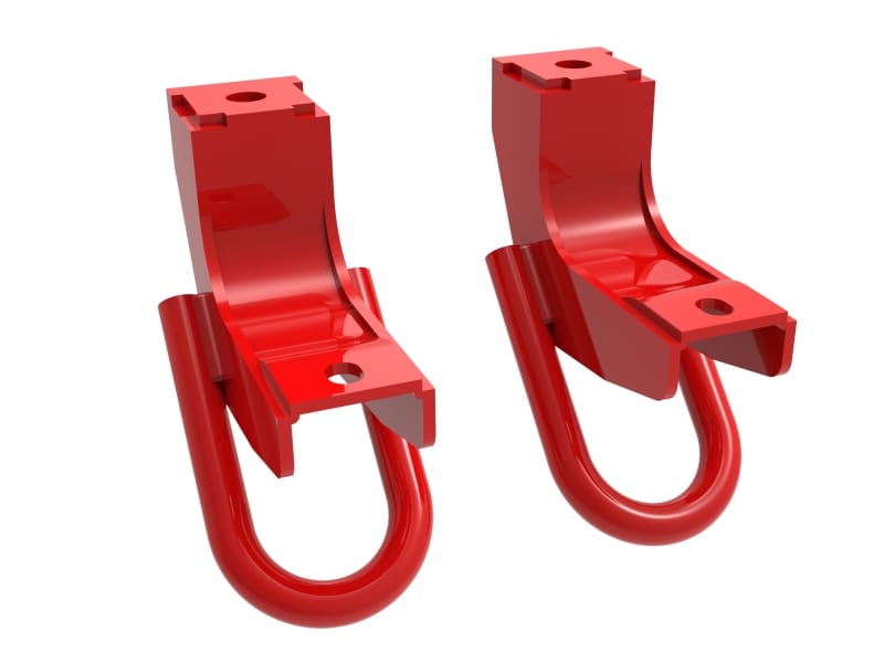 aFe — aFe POWER Front Tow Hook Red