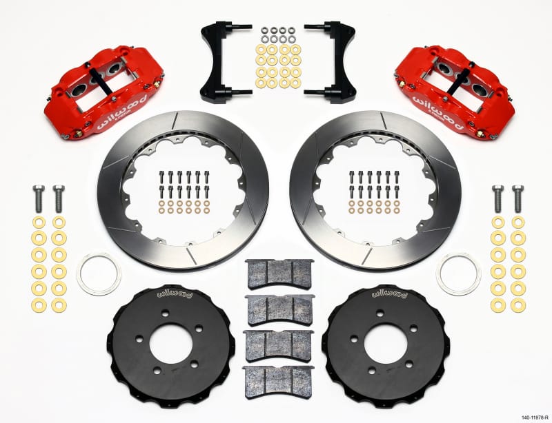 Wilwood — KIT,FRONT,HONDA CIVIC,06-UP,2011 CRZ 1.10,VENTED,12.88,RED