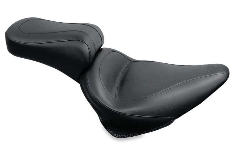 Mustang Motorcycle — Mustang 00-15 Harley Softail Standard Rear Tire Standard Touring 1PC Seat - Black