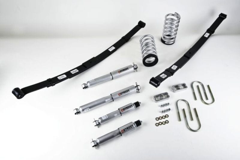 Belltech — Front And Rear Complete Kit W/ Street Performance Shocks
LOWERING KIT W/ STREET PERFORMANCE SHOCKS - 568SP