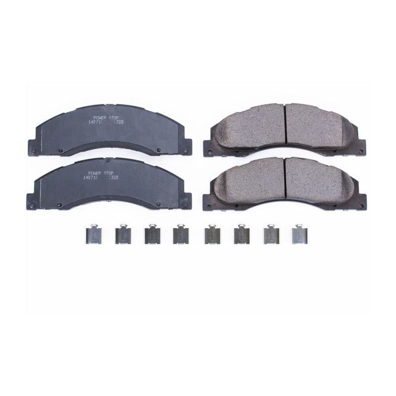 PowerStop — PowerStop - Z17 Low-Dust Ceramic Brake Pads with Hardware