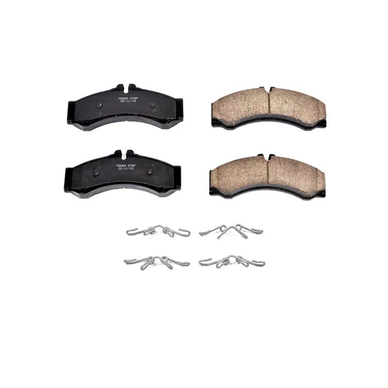 PowerStop — PowerStop - Z17 Low-Dust Ceramic Brake Pads with Hardware