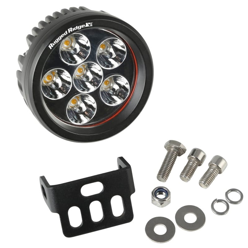 Rugged Ridge — Rugged Ridge 3.5 Inch Round LED Light 18 Watt
Offroad/Racing Lamp
OFFROAD_LIGHTING