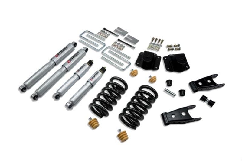 Belltech — Front And Rear Complete Kit W/ Street Performance Shocks
LOWERING KIT W/ STREET PERFORMANCE SHOCKS - 824SP