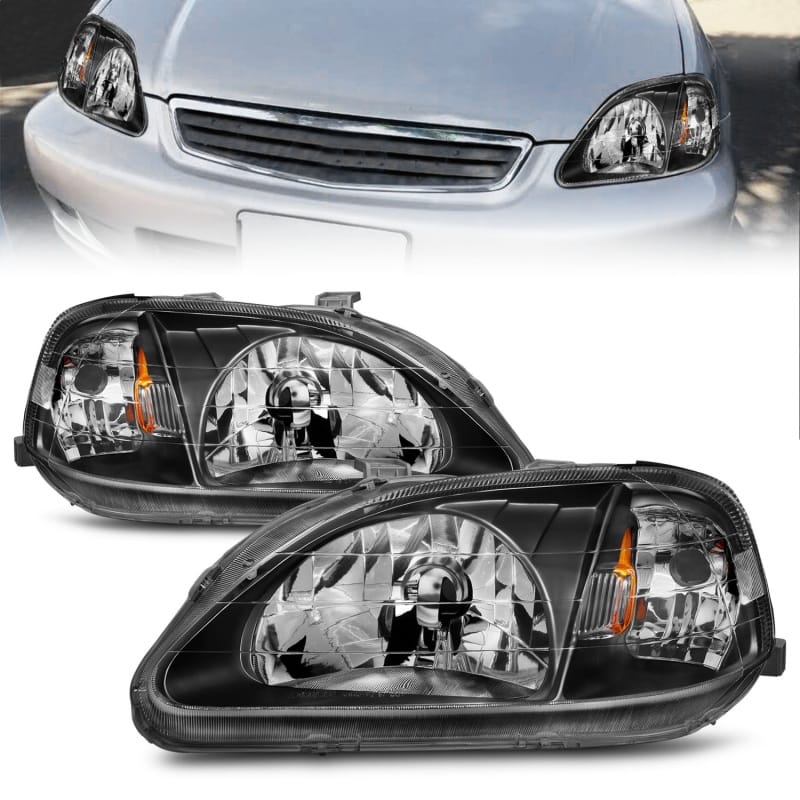 ANZO — Crystal Headlight Set