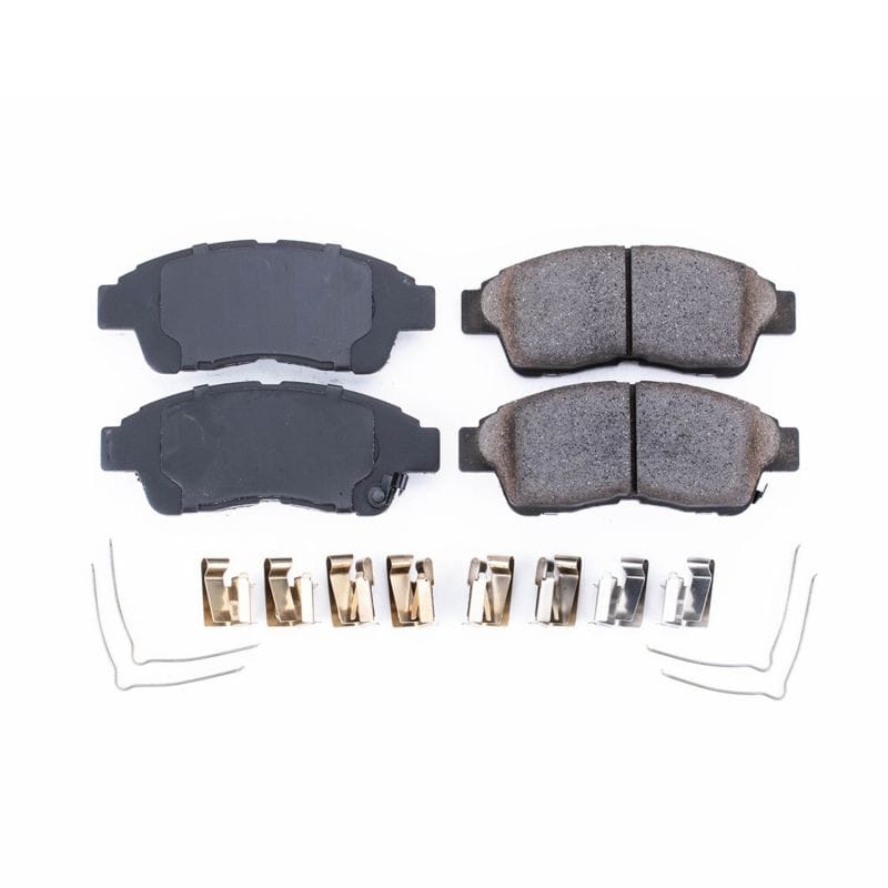 PowerStop — PowerStop - Z17 Low-Dust Ceramic Brake Pads with Hardware