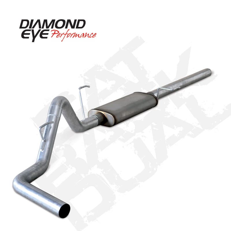 Diamond Eye Performance — 2004-2008 FORD 150 5.4L 3" STAINLESS CAT BACK SINGLE