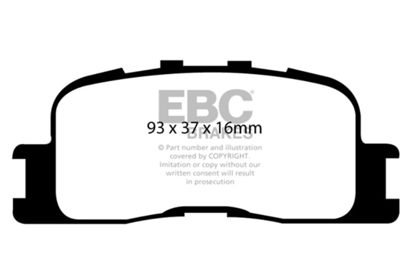 EBC — Ultimax OEM Replacement Brake Pads