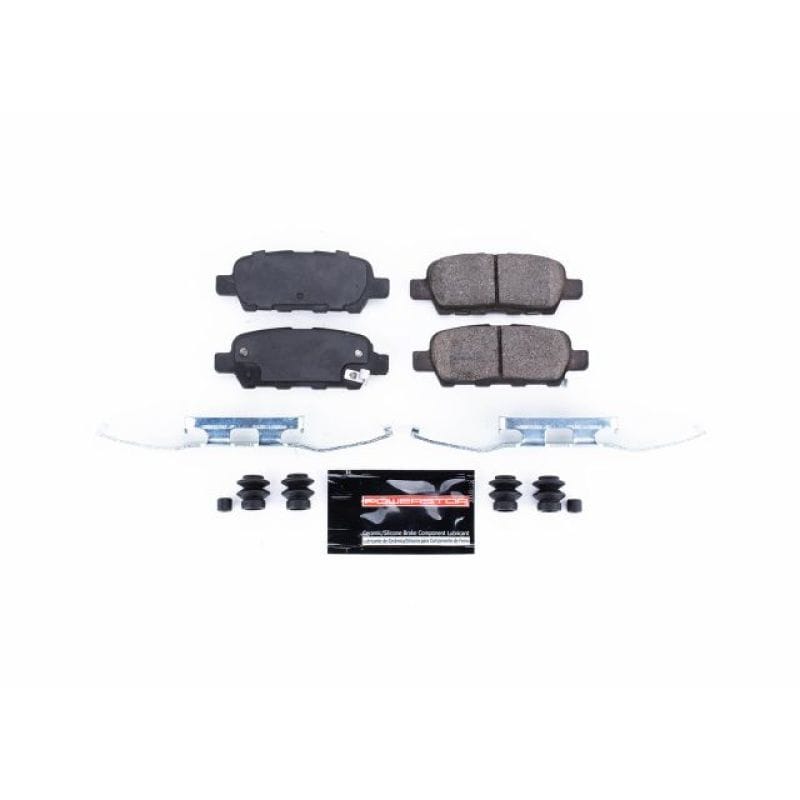 PowerStop — PowerStop - Z23 Daily Driver Carbon-Fiber Ceramic Brake Pads with Hardware Kit