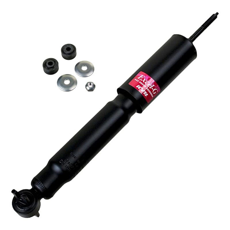 KYB — Ride Comfort may be important, but restoring a vehicles Ride Control, stability, stopping, lane change responsiveness and handling is critical. KYB Excel-G Shocks and Struts are designed for the most important performance purpose: Restoring the vehicles original capabilities. KYB is a world leading supplier of shocks and struts to new vehicle manufacturers and the Excel-G is made on the very same KYB OE assembly lines, uses the same OE quality components and is calibrated to restore original, de
Gas Shock
