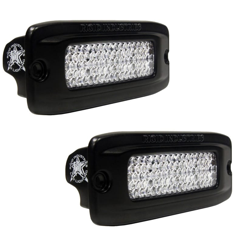 Rigid Industries — Back-Up Kit, Includes 2 SR-Q Series PRO Flood Diffused, Flush Mount
SR-Q PRO DIFFUSED BACKUP FM KIT