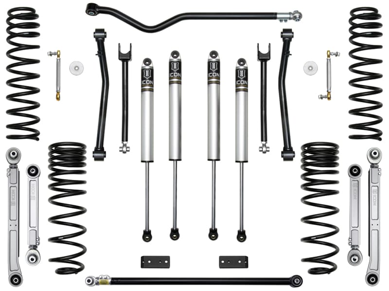 ICON — 20-UP JEEP GLADIATOR 2.5" STAGE 5 SUSPENSION SYSTEM (BILLET)
