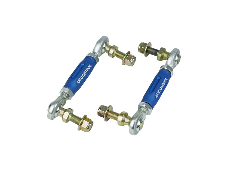 aFe — aFe CONTROL Rear Adjustable End Link Set Blue