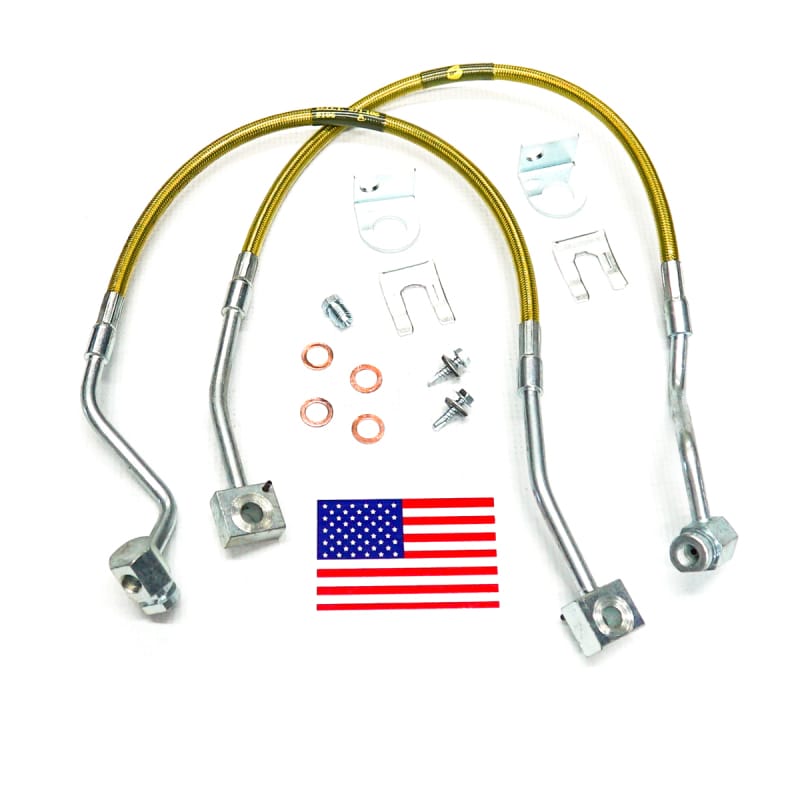 Superlift — Bulletproof Brake Hose - Front - 91-94 Ranger/Explorer w/ 4-6" Lift
Bulletproof Brake Hose-Front-91-94 Ranger/Explorer w/4-6in. Lift