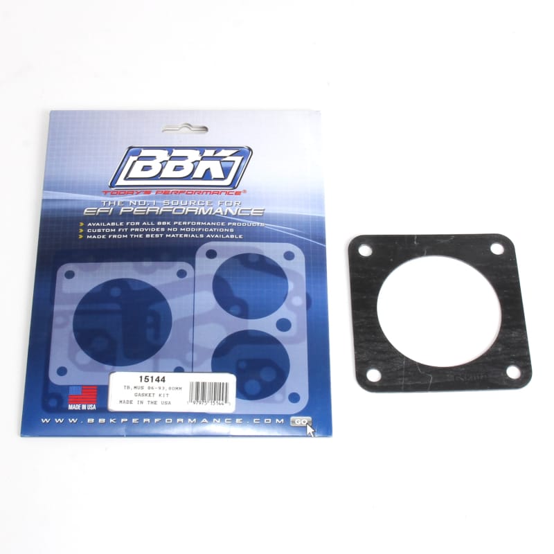 BBK — THROTTLE BODY GASKET KIT- MUSTANG 5.0 80MM
Throttle Body Gasket Kit