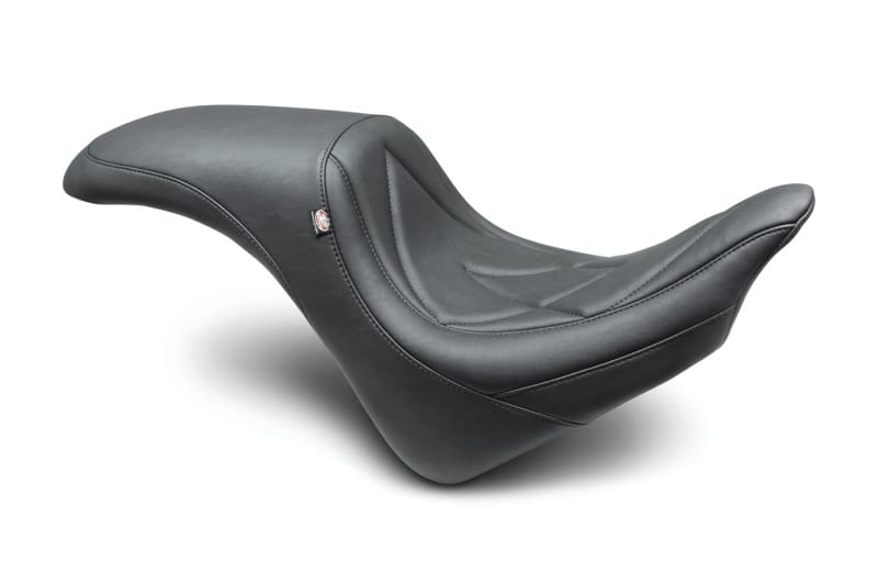 Mustang Motorcycle — Mustang 10-21 Honda VT1300CX Fury Tripper Fastback 1PC Seat w/Diamond Stitch - Black