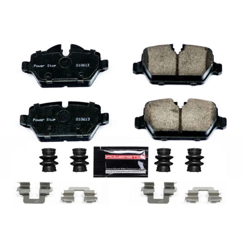 PowerStop — PowerStop - Z23 Daily Driver Carbon-Fiber Ceramic Brake Pads with Hardware Kit