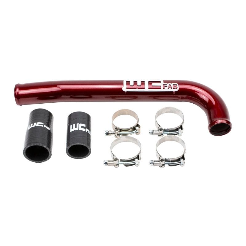 Wehrli — Upper Coolant Pipe, for 2003-2009 Cummins, WCFab Red