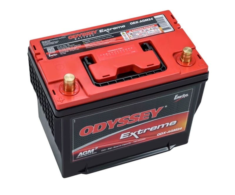 Odyssey Battery — battery, automotive, Odyssey ODX-AGM24, group 24 AGM