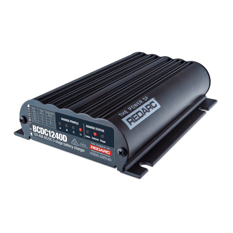 REDARC — DC-DC Charger 12V 40A In-Vehicle DC-DC Battery Charger
