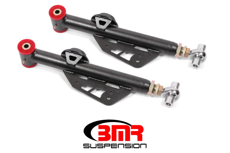 BMR Suspension — Lower Control Arms, DOM, On-car Adj, Poly/rod End