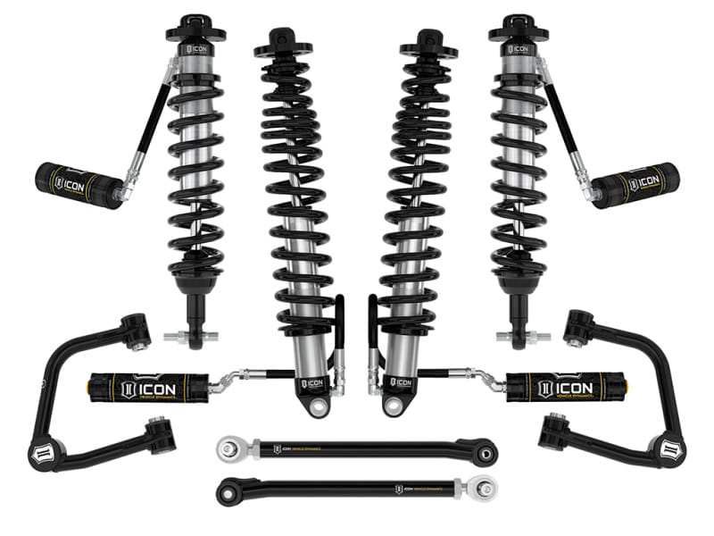 ICON — 21-23 BRONCO SASQUATCH 2-3" LIFT STAGE 5 SUSPENSION SYSTEM TUBULAR HEAVY RATE
