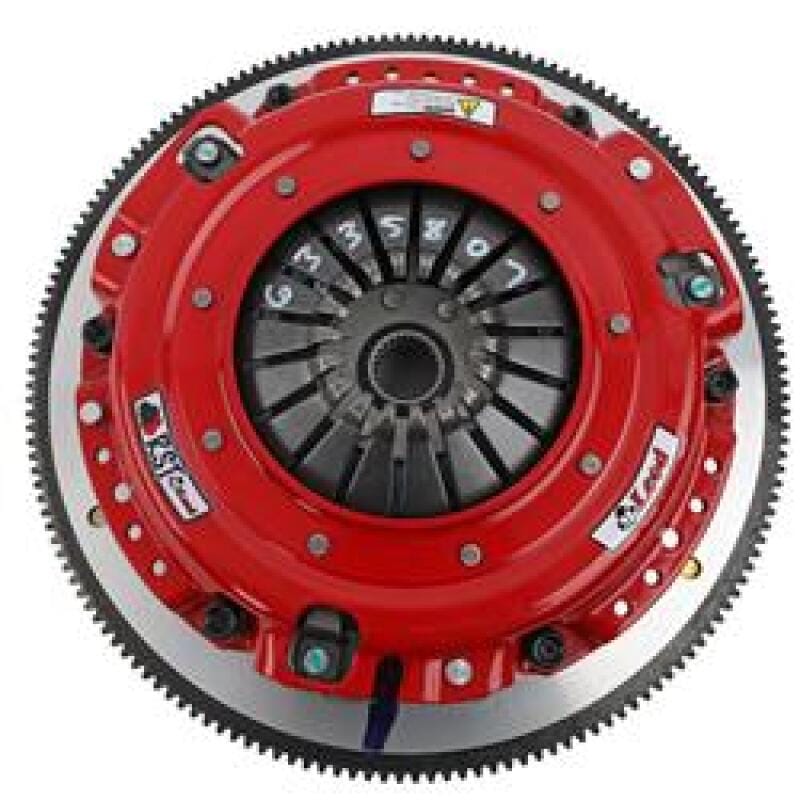 McLeod Racing — RST: Aluminum Flywheel: Ford Mustang 2018-23 5.0L 8 Bolt: 1-1/8 x 26: 164T