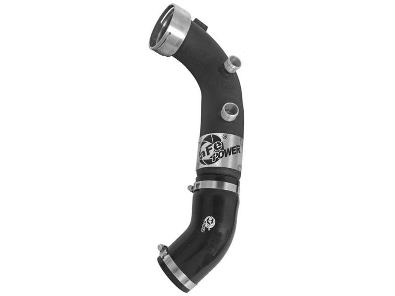 aFe — BladeRunner 3 IN Aluminum Cold Charge Pipe Black