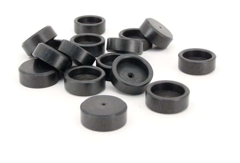 COMP Cams — Set of 16 Hardened Lash Caps w/ 3/8" Valve Stem, .190" Head Height