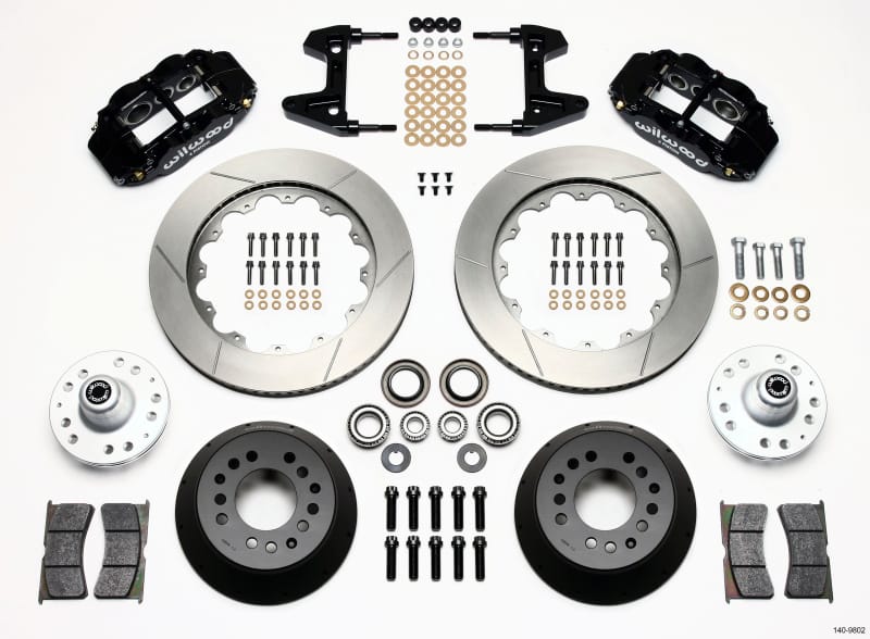Wilwood — KIT,FRONT,PINTO/MUSTANG II,74-78,BIG BRAKE,RADIAL MT,14.00 ROTOR
