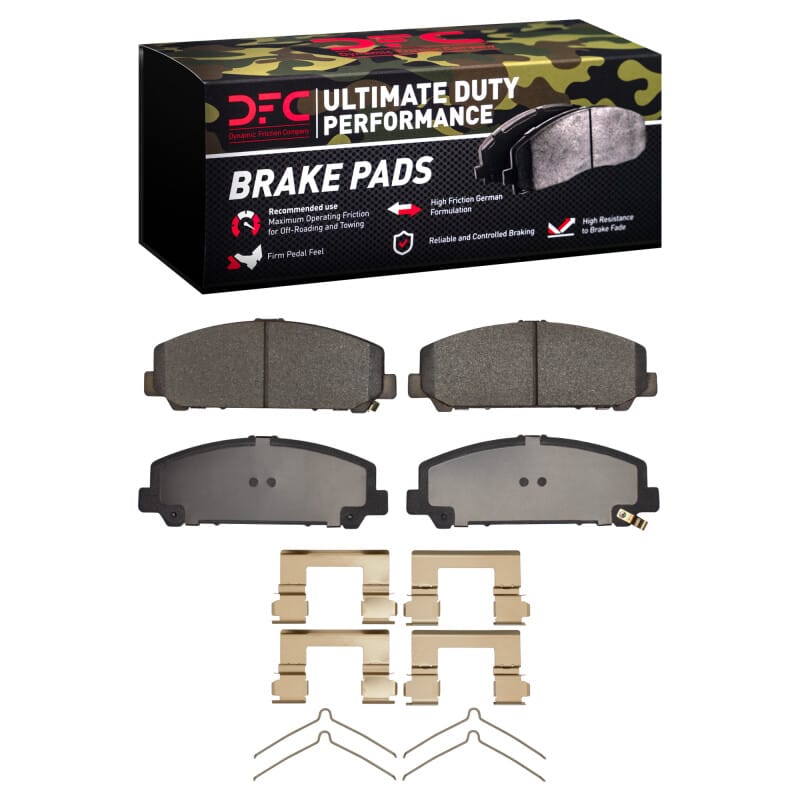 DFC — DFC Ultimate Duty Performance Brake Pads and Hardware Kit