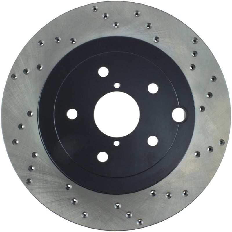 Stoptech — StopTech Sport Cross Drilled Brake Rotor; Rear Left
StopTech Sport Drilled Disc