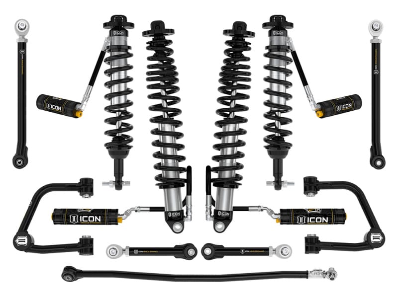 ICON — 21-23 BRONCO NON-SASQ 3-4" LIFT STG 7 SUSPENSION SYSTEM CDCV TUBULAR HEAVY RATE