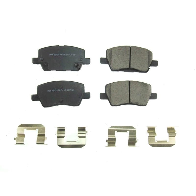 PowerStop — PowerStop - Z17 Low-Dust Ceramic Brake Pads with Hardware