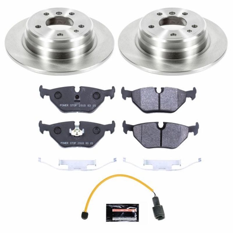 PowerStop — Track Day High-Performance Brake Pad and Rotor Kit