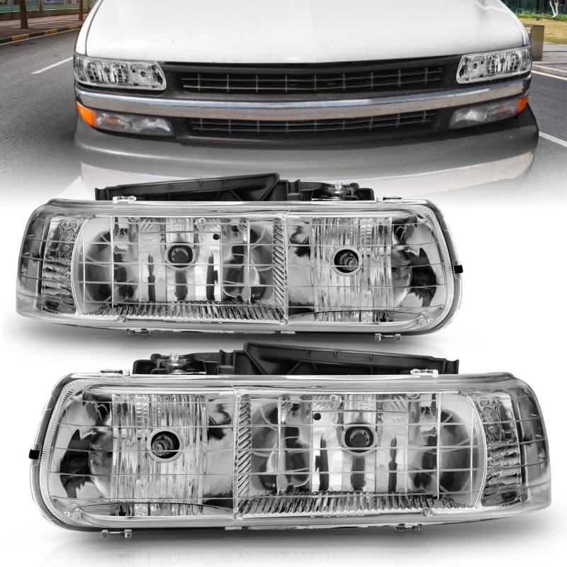 ANZO — Crystal Headlight Set