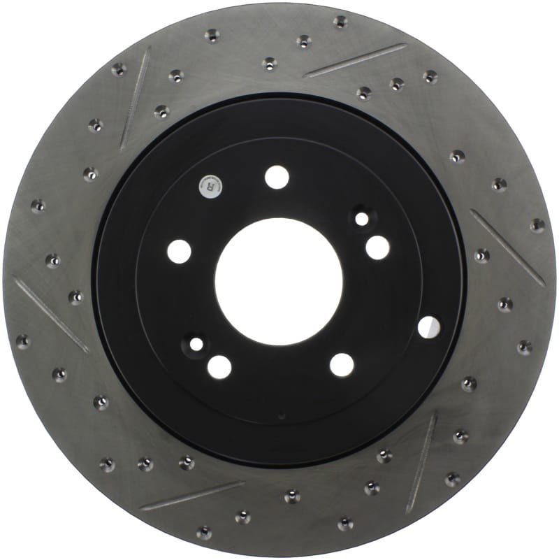 Stoptech — StopTech Sport Drilled & Slotted Brake Rotor; Rear Right
StopTech Sport Drilled/Slotted Brake Rotor; Rear Right