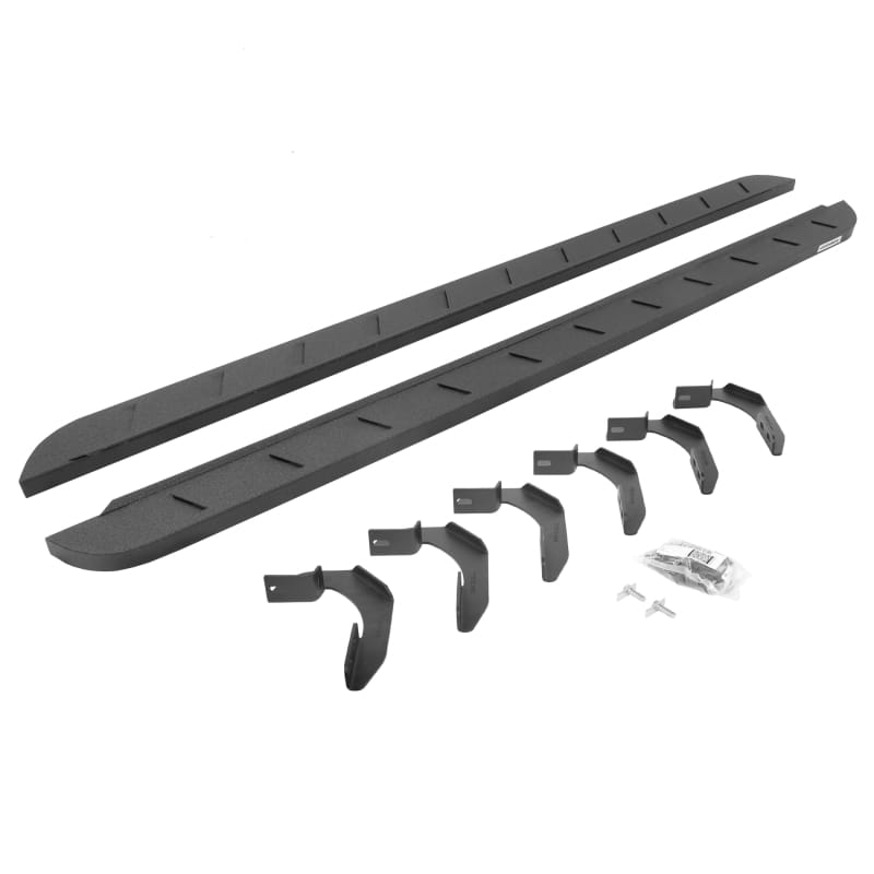 Go Rhino — RB10 Slim Line Running Boards with Mounting Brackets Kit