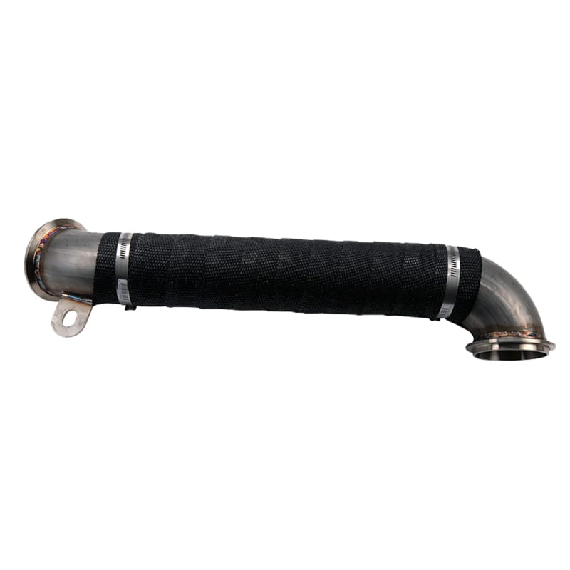 Wehrli — Down Pipe, 3in., for 2004.5-2010 Duramax LLY/LBZ/LMM, Stainless