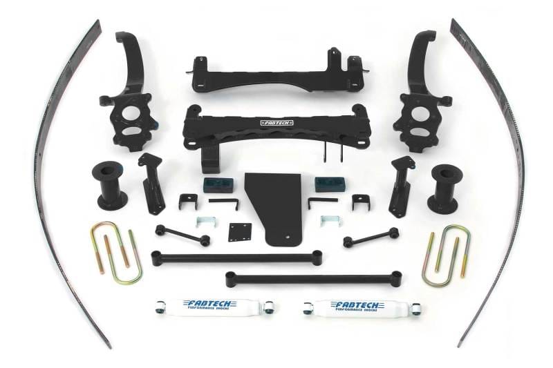Fabtech — 6" BASIC SYS W/PERF SHKS 2004-13 NISSAN TITAN 2/4WD
Basic Lift System w/Shocks