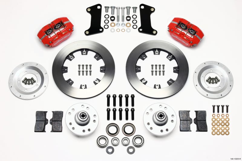 Wilwood — KIT,FRONT,CAMARO,67-69,DP-DB,12.19 ROTOR,VENTED,RED